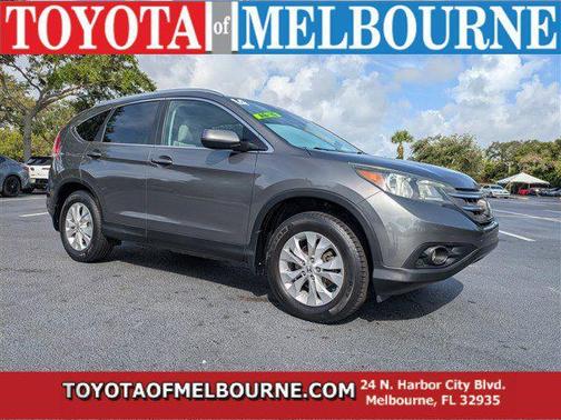 Gray 2014 Honda CR-V EX-L