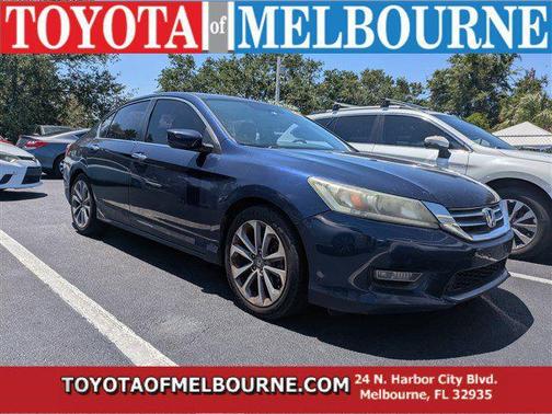 Obsidian Blue 2013 Honda Accord Sport