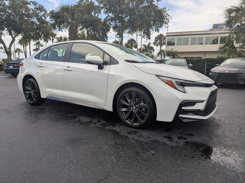Wind Chill Pearl 2026 Toyota Corolla Hybrid SE