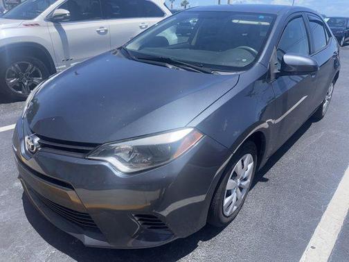 Slate Metallic 2015 Toyota Corolla LE