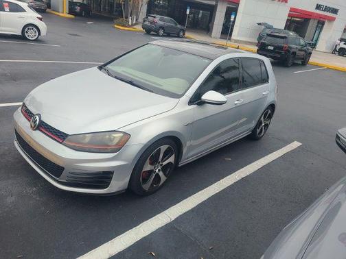 Reflex Silver Metallic 2015 Volkswagen Golf GTI 2.0T Autobahn 4-Door
