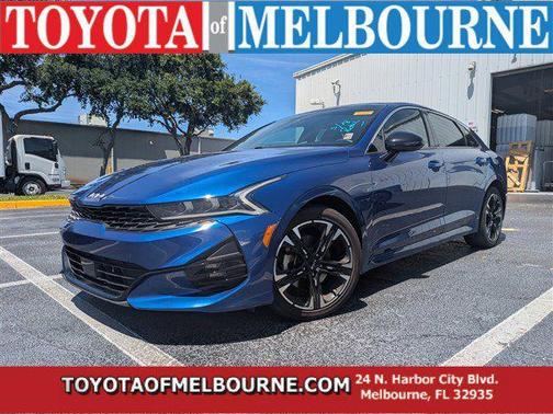 Sapphire Blue 2023 Kia K5 GT-Line