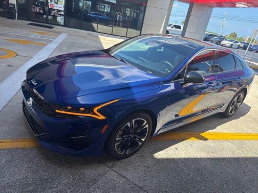 Sapphire Blue 2023 Kia K5 GT-Line