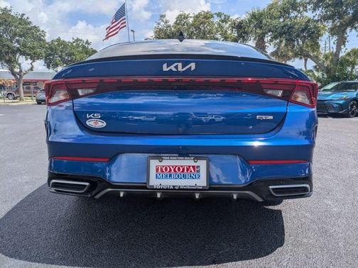 Sapphire Blue 2023 Kia K5 GT-Line