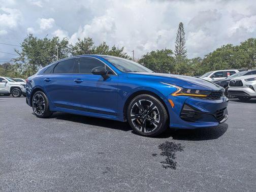 Sapphire Blue 2023 Kia K5 GT-Line