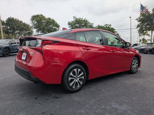 Supersonic Red 2020 Toyota Prius XLE