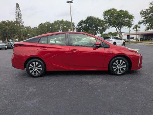 Supersonic Red 2020 Toyota Prius XLE