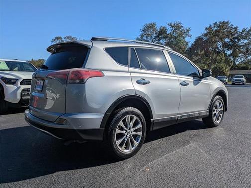 Silver Sky Metallic 2018 Toyota RAV4 Limited