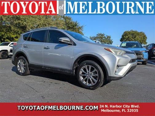 Silver Sky Metallic 2018 Toyota RAV4 Limited