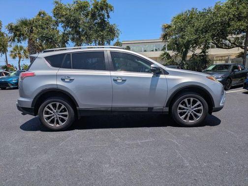 Silver Sky Metallic 2018 Toyota RAV4 Limited