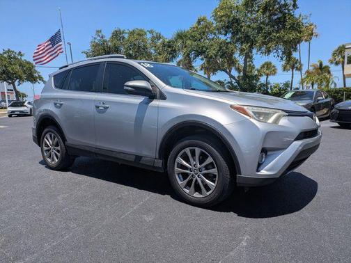 Silver Sky Metallic 2018 Toyota RAV4 Limited