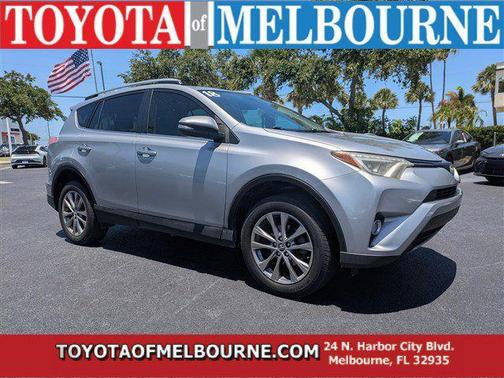 Silver Sky Metallic 2018 Toyota RAV4 Limited