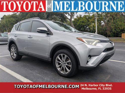 Silver Sky Metallic 2018 Toyota RAV4 Limited