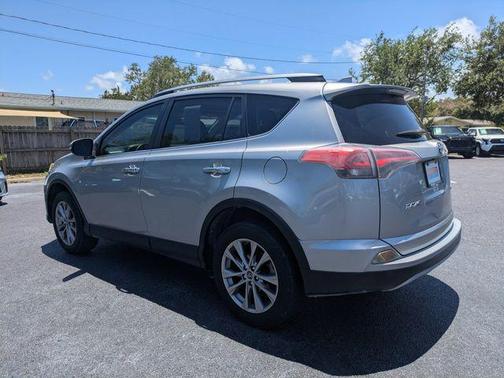Silver Sky Metallic 2018 Toyota RAV4 Limited