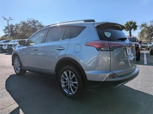Silver Sky Metallic 2018 Toyota RAV4 Limited