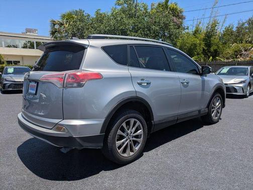 Silver Sky Metallic 2018 Toyota RAV4 Limited
