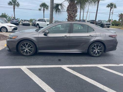 Gray 2023 Toyota Camry SE