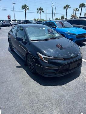 Midnight Black Metallic 2024 Toyota Corolla SE