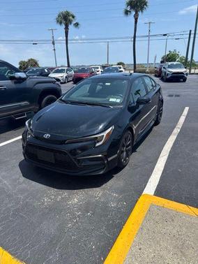 Midnight Black Metallic 2024 Toyota Corolla SE