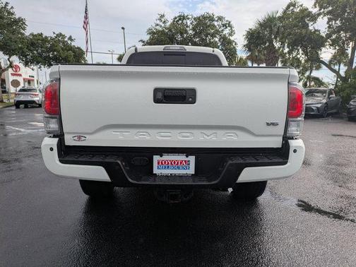 Super White 2021 Toyota Tacoma TRD Sport