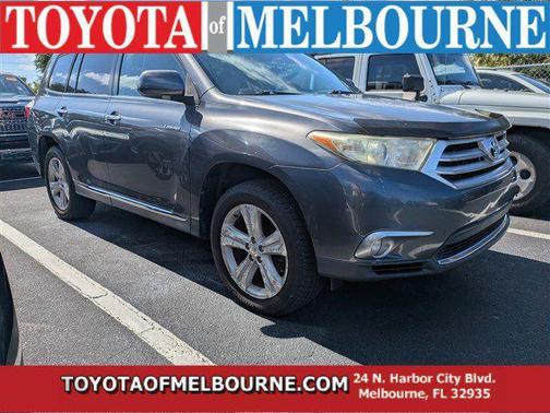 Magnetic Gray Metallic 2012 Toyota Highlander Limited