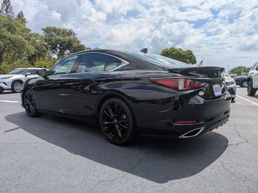 Black 2022 Lexus ES 350 F Sport