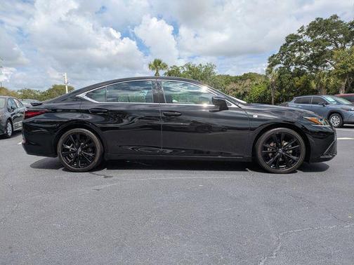 Black 2022 Lexus ES 350 F Sport