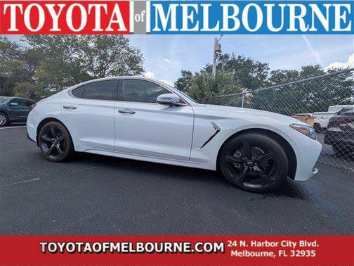Casablanca White 2019 Genesis G70 2.0T Advanced