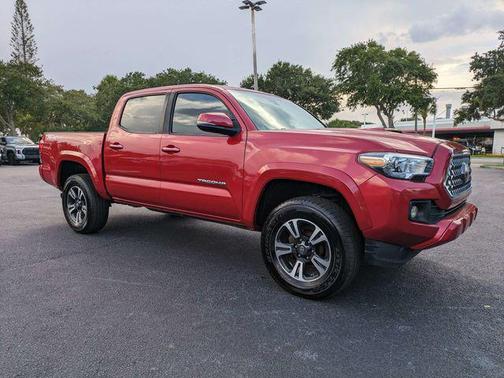 Barcelona Red Metallic 2019 Toyota Tacoma TRD Sport