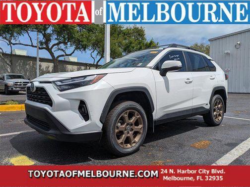 Ice Cap 2023 Toyota RAV4 Hybrid Woodland Edition