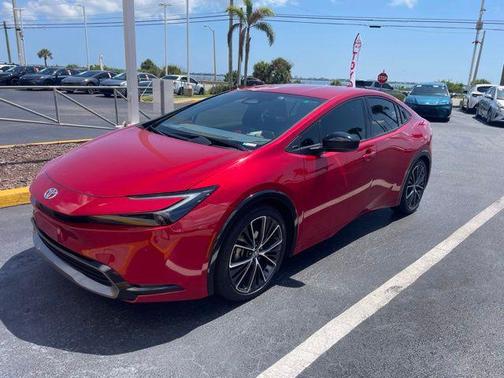 Supersonic Red 2024 Toyota Prius XLE