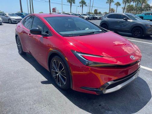 Supersonic Red 2024 Toyota Prius XLE