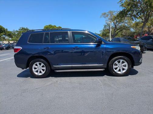 Nautical Blue Metallic 2012 Toyota Highlander SE