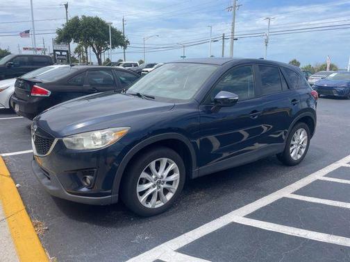 Deep Crystal Blue Mica 2015 Mazda CX-5 Grand Touring