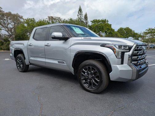 Celestial Silver Metallic 2026 Toyota Tundra Hybrid Platinum