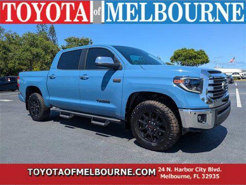 Cavalry Blue 2020 Toyota Tundra Limited