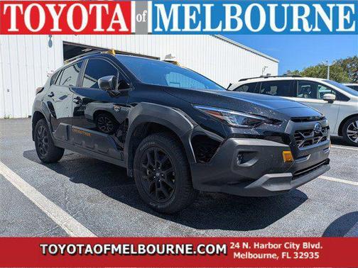 Crystal Black Silica 2024 Subaru Crosstrek Wilderness