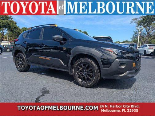 Crystal Black Silica 2024 Subaru Crosstrek Wilderness