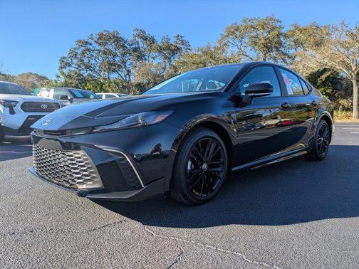 Midnight Black Metallic 2026 Toyota Camry SE
