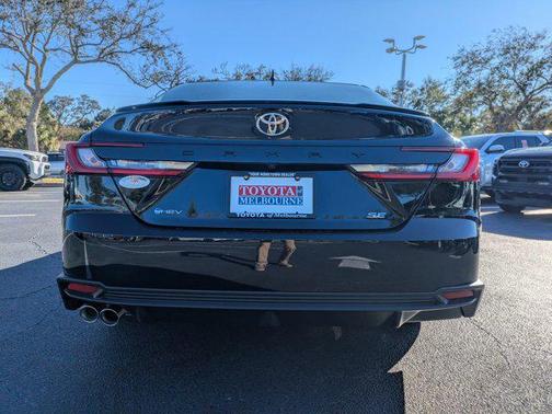 Midnight Black Metallic 2026 Toyota Camry SE