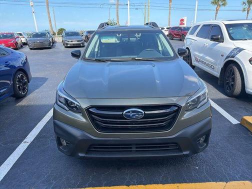 Green Metallic 2021 Subaru Outback Onyx Edition XT