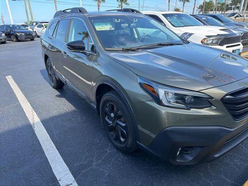 Green Metallic 2021 Subaru Outback Onyx Edition XT