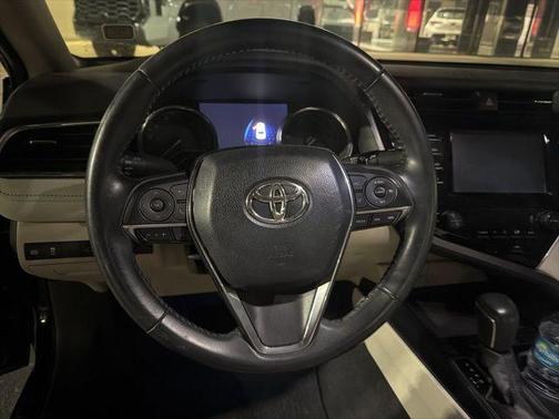 Midnight Black 2018 Toyota Camry XLE