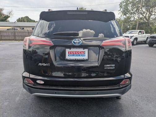 Black Sand Pearl 2016 Toyota RAV4 Hybrid Limited