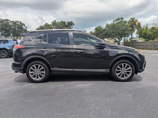 Black Sand Pearl 2016 Toyota RAV4 Hybrid Limited