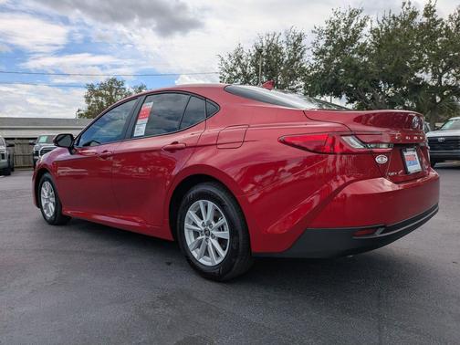 Supersonic Red 2026 Toyota Camry LE