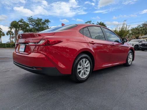 Supersonic Red 2026 Toyota Camry LE