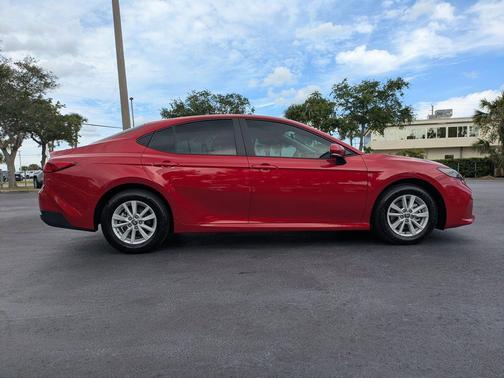 Supersonic Red 2026 Toyota Camry LE