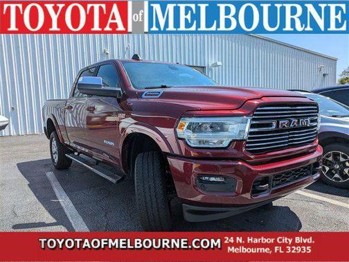 Delmonico Red Pearlcoat 2022 RAM 2500 Laramie Crew Cab 4x4 6'4' Box