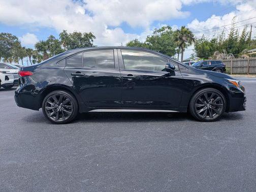 Midnight Black Metallic 2023 Toyota Corolla SE